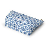 Amalfi Coast Ceramic Tiles Accessory Pouch w T-bottom - AMALFITANA STORE