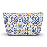 Amalfi Coast Ceramic Tiles Accessory Pouch w T-bottom