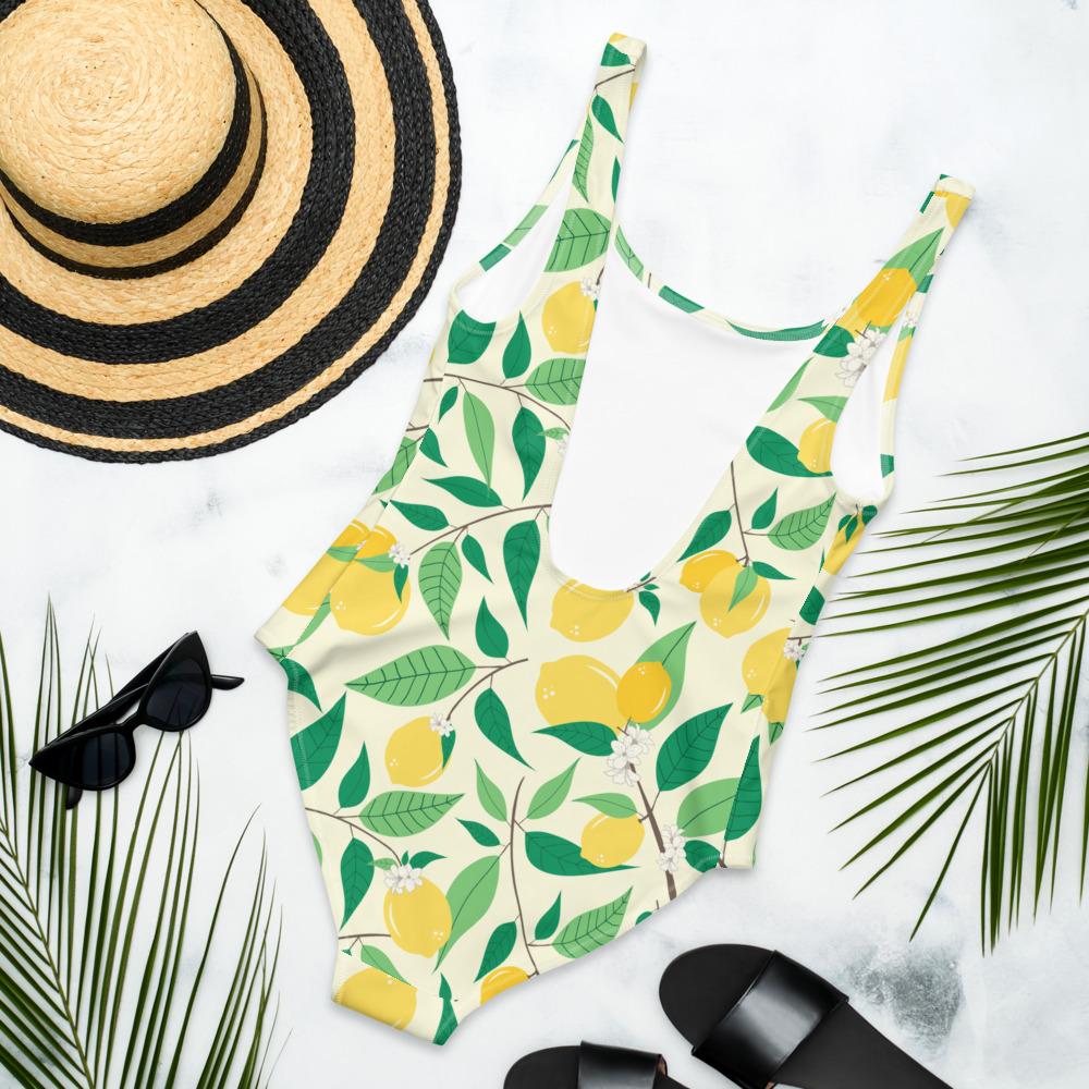Amalfi Coast Lemons One-Piece Swimsuit - AMALFITANA STORE