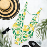 Amalfi Coast Lemons One-Piece Swimsuit - AMALFITANA STORE