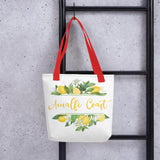 Amalfi Coast Lemons Tote bag - AMALFITANA STORE