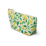 Amalfi Lemons Accessory Pouch w T-bottom Travel Bag - AMALFITANA STORE