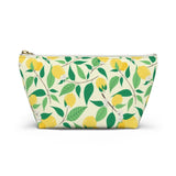 Amalfi Lemons Accessory Pouch w T-bottom Travel Bag - AMALFITANA STORE
