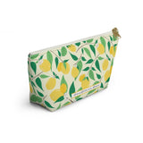 Amalfi Lemons Accessory Pouch w T-bottom Travel Bag - AMALFITANA STORE