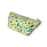 Amalfi Lemons Accessory Pouch w T-bottom Travel Bag - AMALFITANA STORE