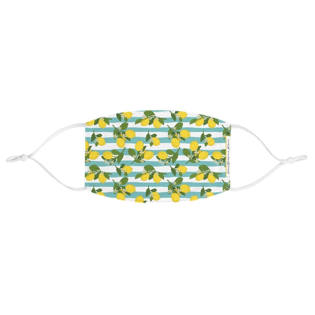 Amalfi Lemons Fabric Face Mask - AMALFITANA STORE