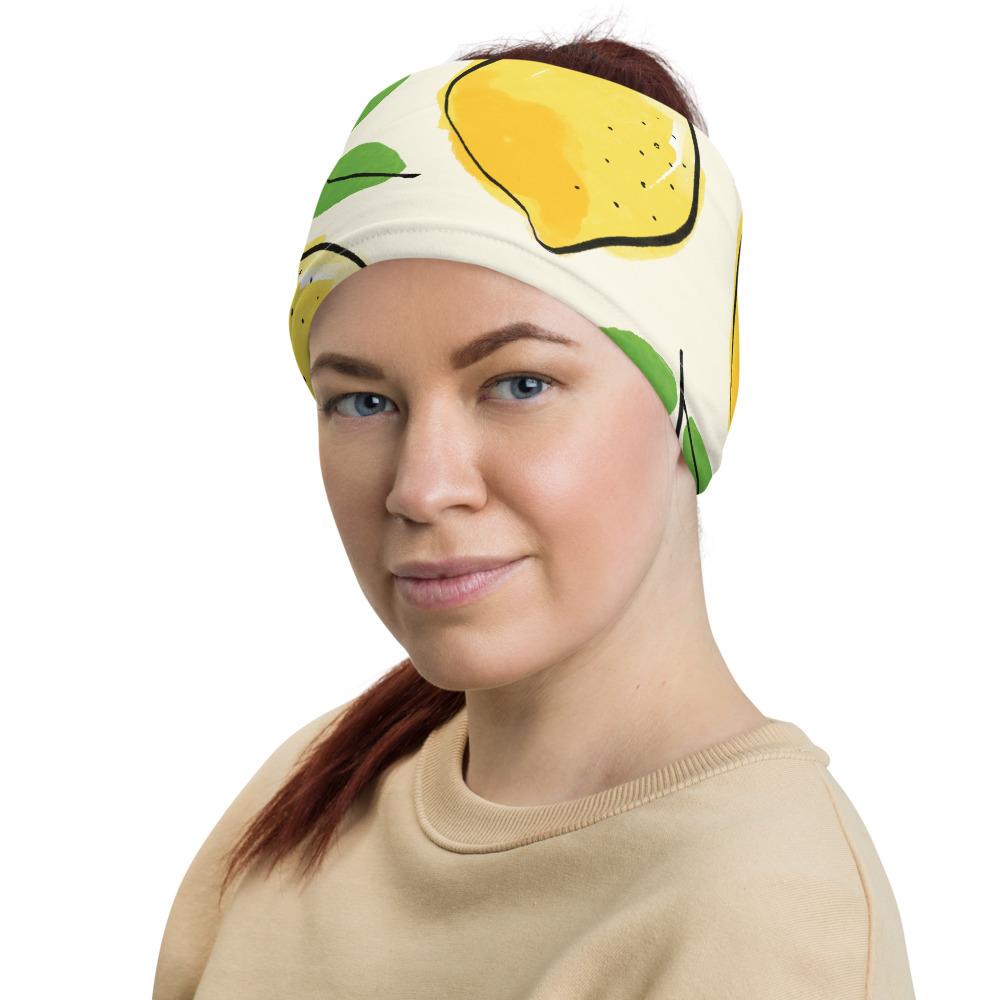 "Amalfi Lemons" Neck Gaiter - AMALFITANA STORE