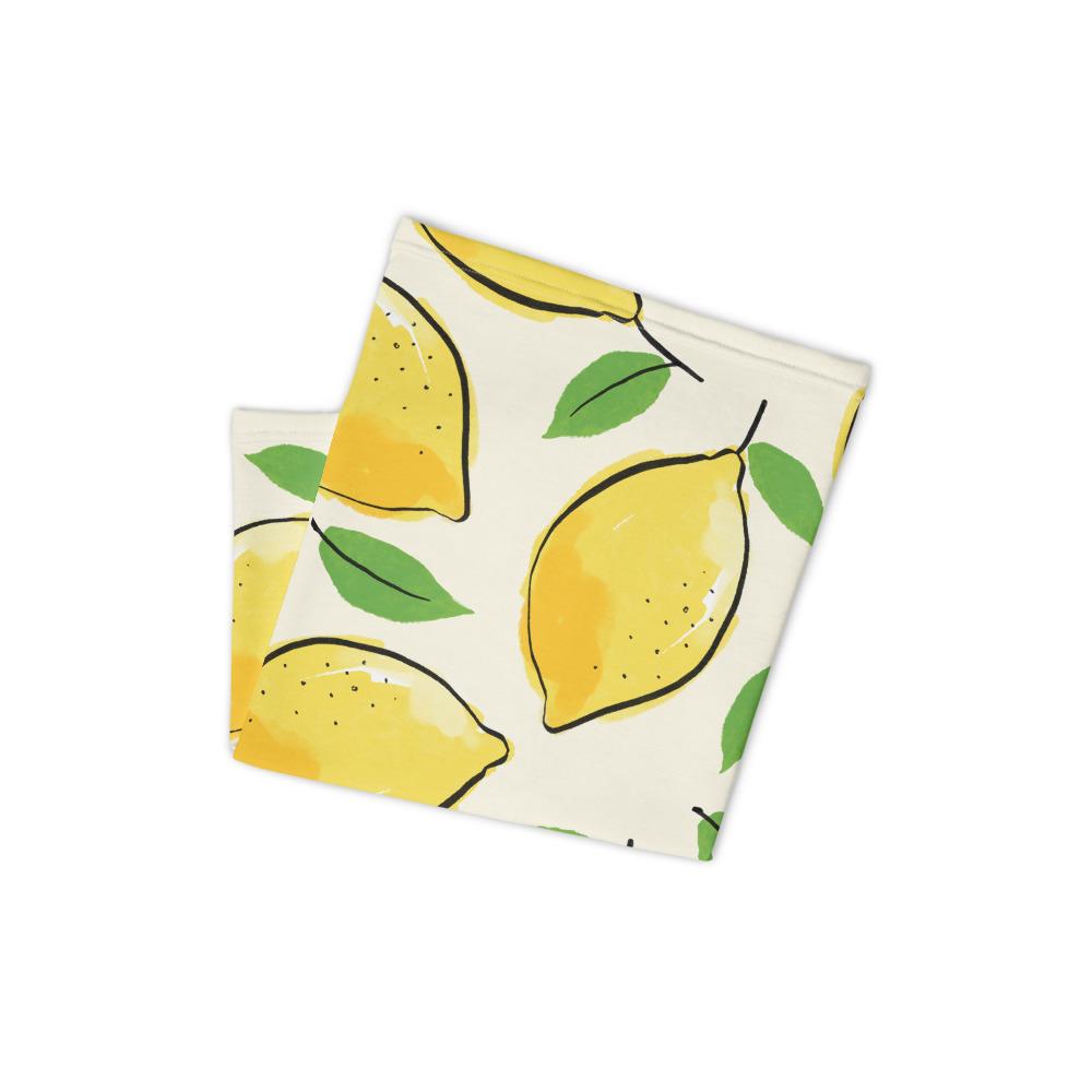 "Amalfi Lemons" Neck Gaiter - AMALFITANA STORE