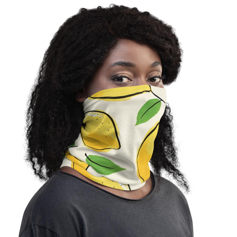 "Amalfi Lemons" Neck Gaiter - AMALFITANA STORE