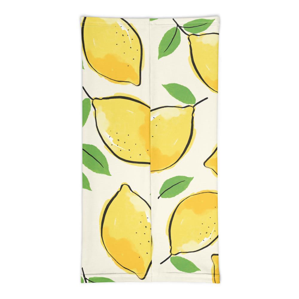 "Amalfi Lemons" Neck Gaiter - AMALFITANA STORE