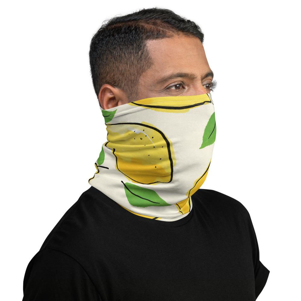 "Amalfi Lemons" Neck Gaiter - AMALFITANA STORE