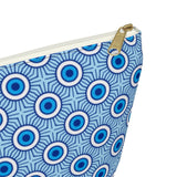Blue Eyes Travel Bag Accessory Pouch w T-bottom - AMALFITANA STORE