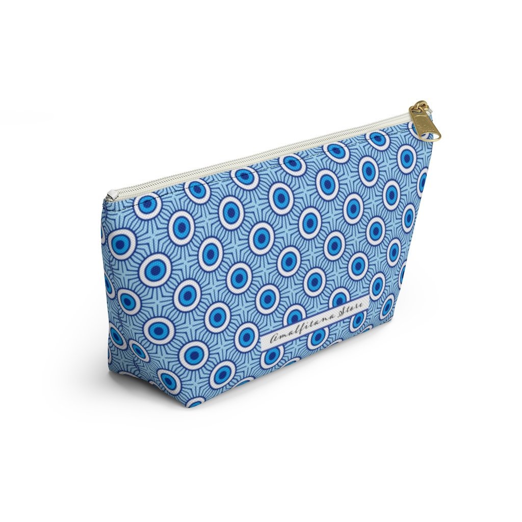 Blue Eyes Travel Bag Accessory Pouch w T-bottom - AMALFITANA STORE