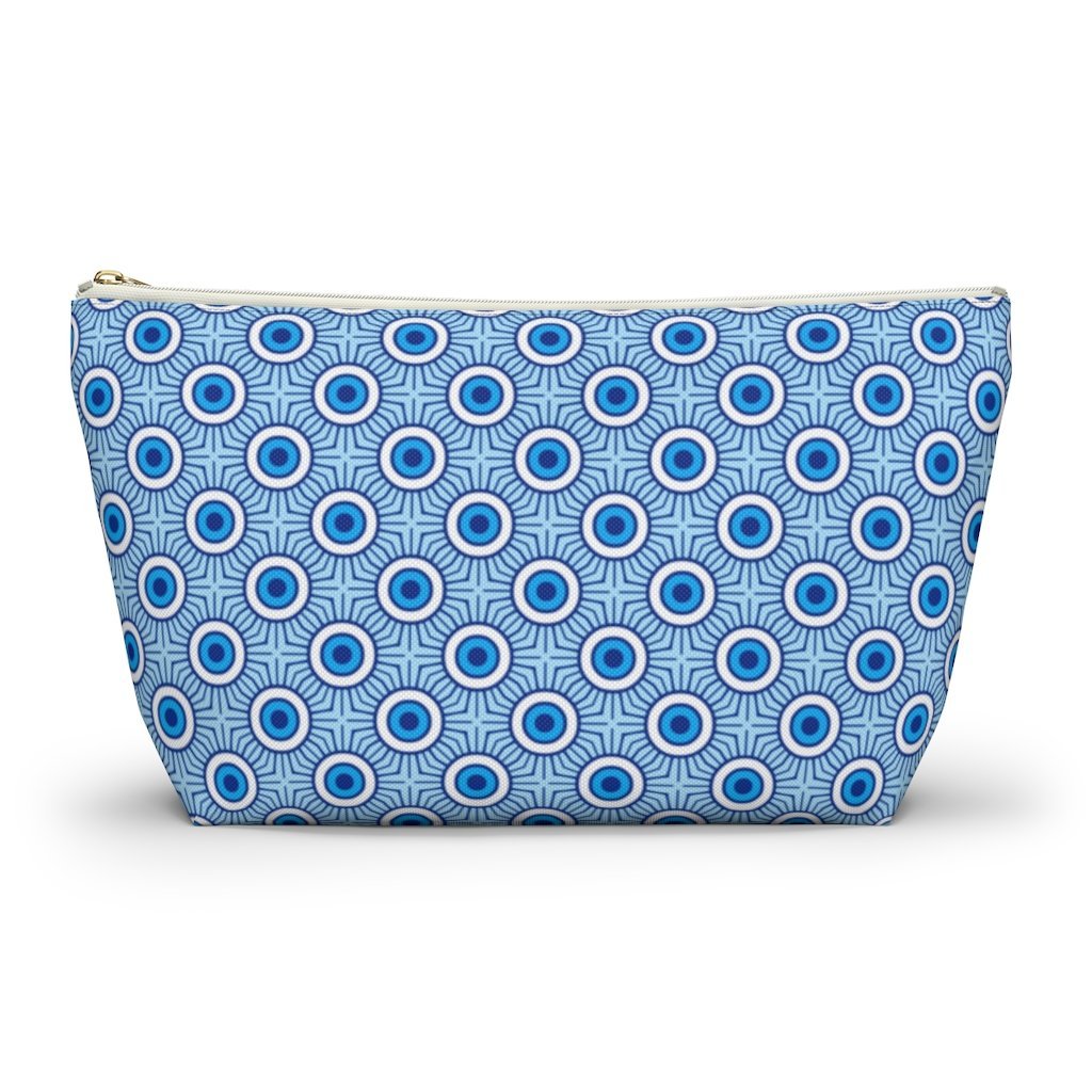 Blue Eyes Travel Bag Accessory Pouch w T-bottom - AMALFITANA STORE