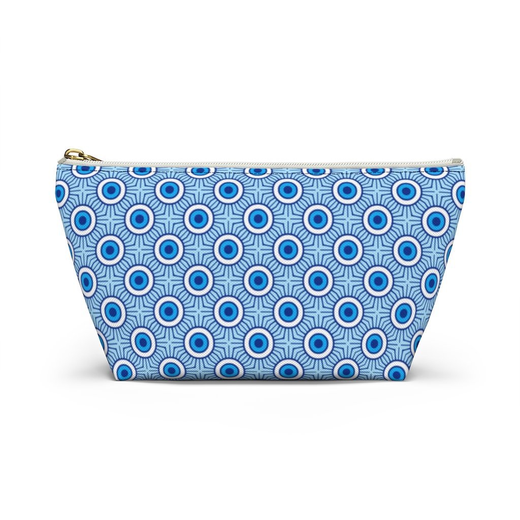 Blue Eyes Travel Bag Accessory Pouch w T-bottom - AMALFITANA STORE