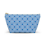 Blue Eyes Travel Bag Accessory Pouch w T-bottom - AMALFITANA STORE
