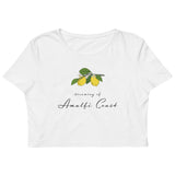 "Dreaming of Amalfi Coast" Organic Crop Top - AMALFITANA STORE