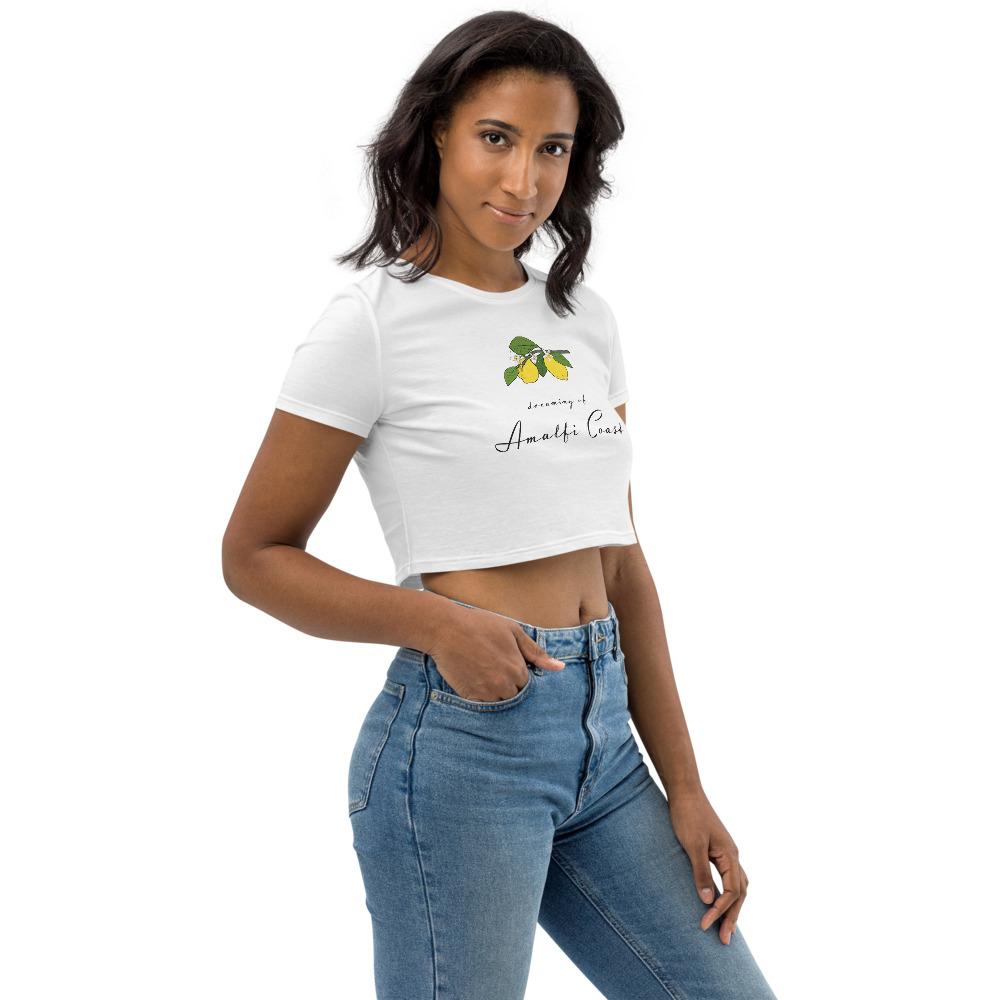 "Dreaming of Amalfi Coast" Organic Crop Top - AMALFITANA STORE