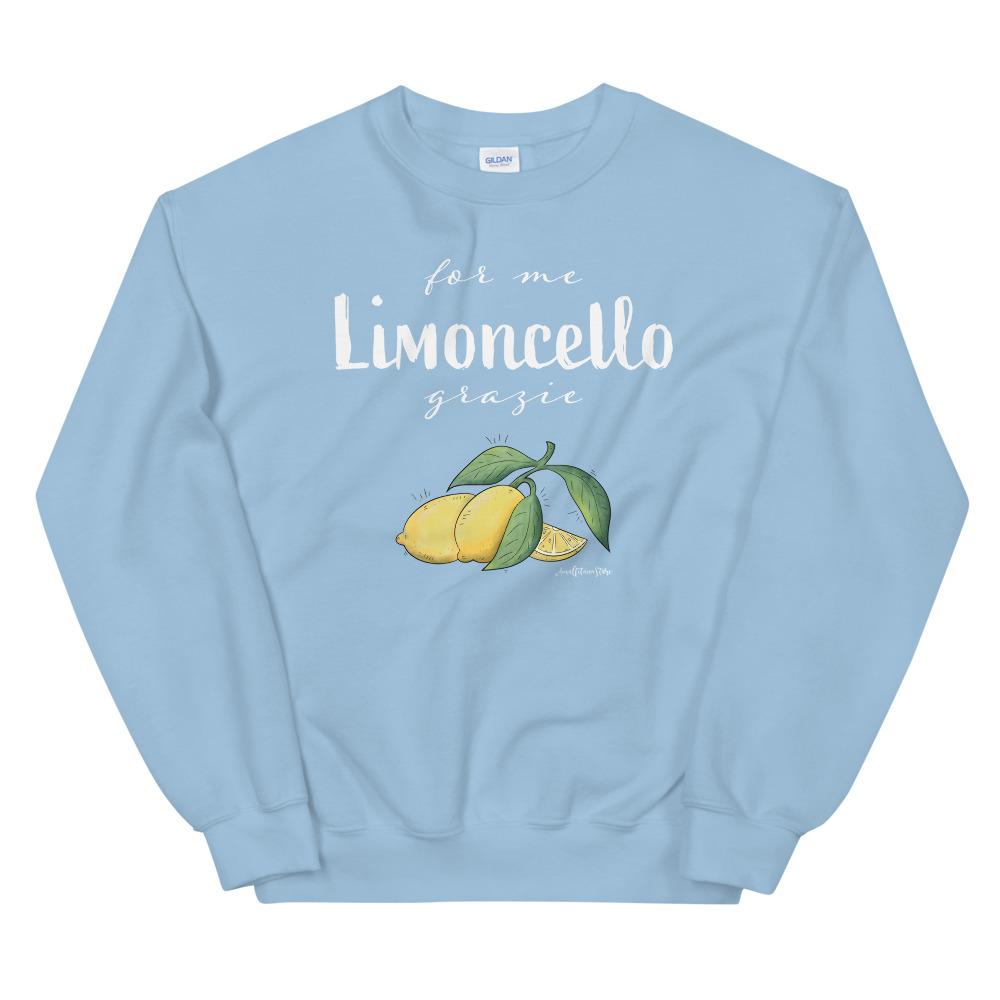 " For me Limoncello" Amalfi Coast Summer 2021 Unisex Sweatshirt - AMALFITANA STORE
