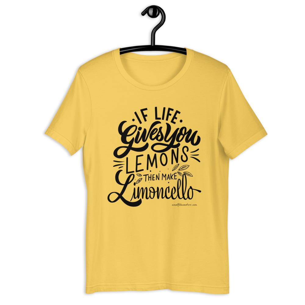 "Limoncello" Short-Sleeve Unisex T-Shirt - AMALFITANA STORE