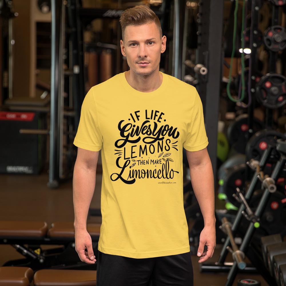 "Limoncello" Short-Sleeve Unisex T-Shirt - AMALFITANA STORE