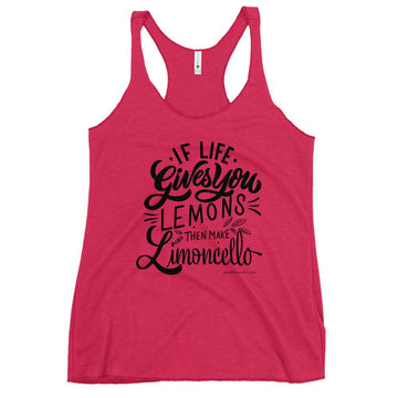 "Limoncello" Women's Racerback Tank - AMALFITANA STORE