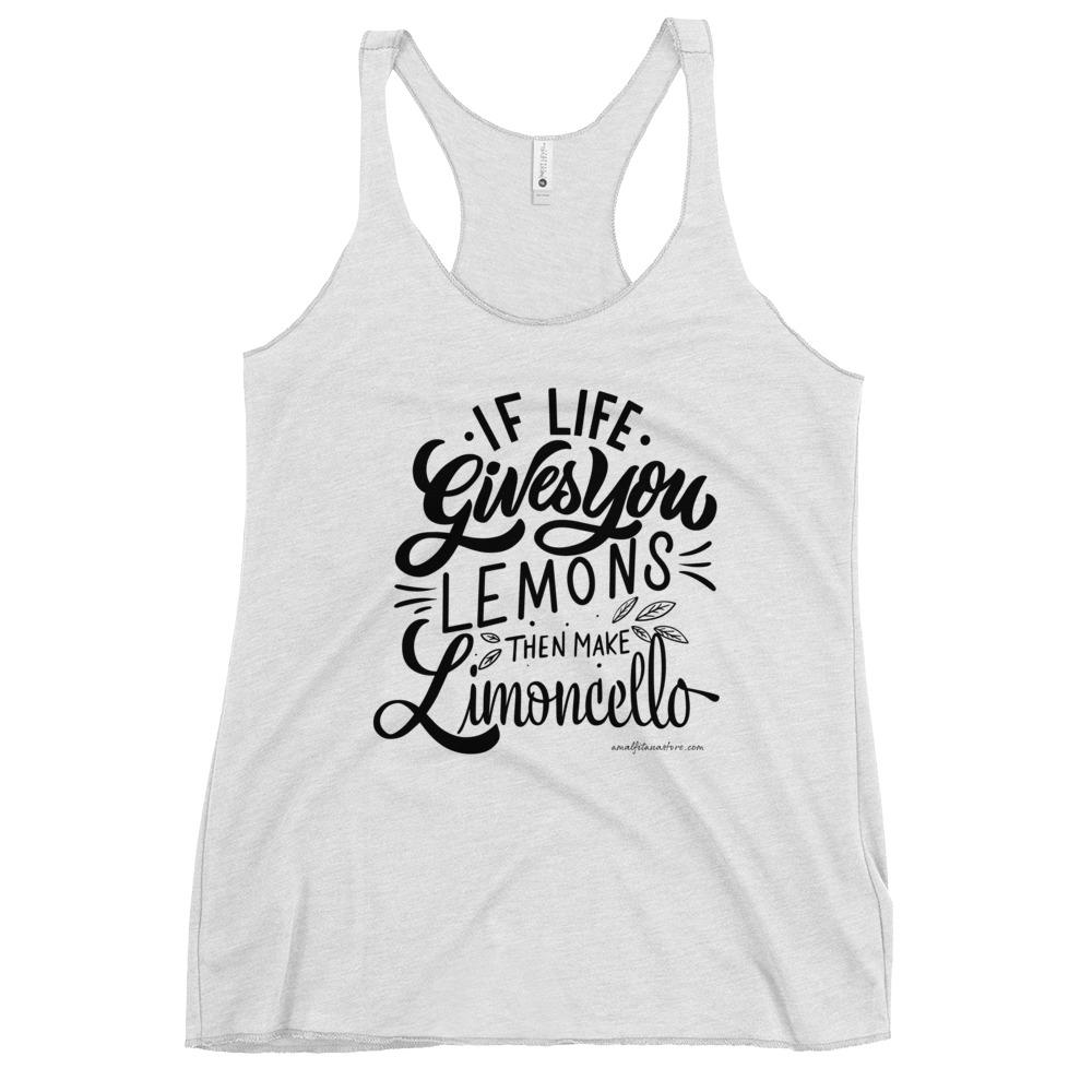 "Limoncello" Women's Racerback Tank - AMALFITANA STORE