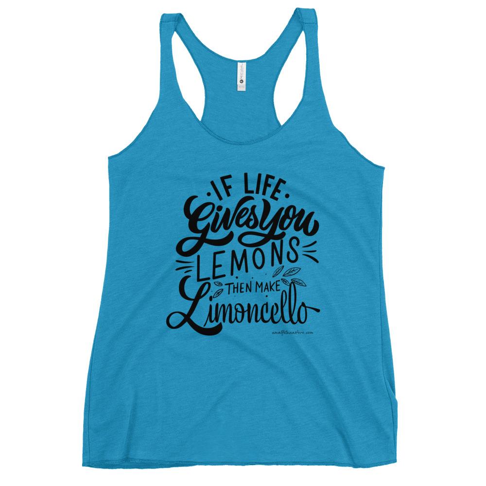 "Limoncello" Women's Racerback Tank - AMALFITANA STORE