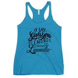 "Limoncello" Women's Racerback Tank - AMALFITANA STORE