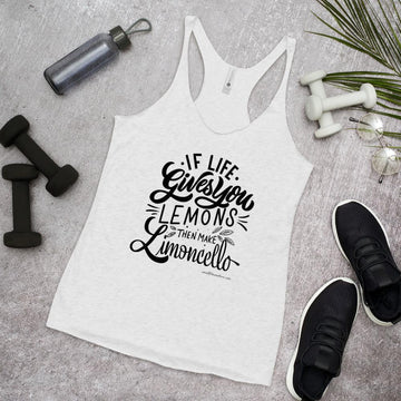 "Limoncello" Women's Racerback Tank - AMALFITANA STORE