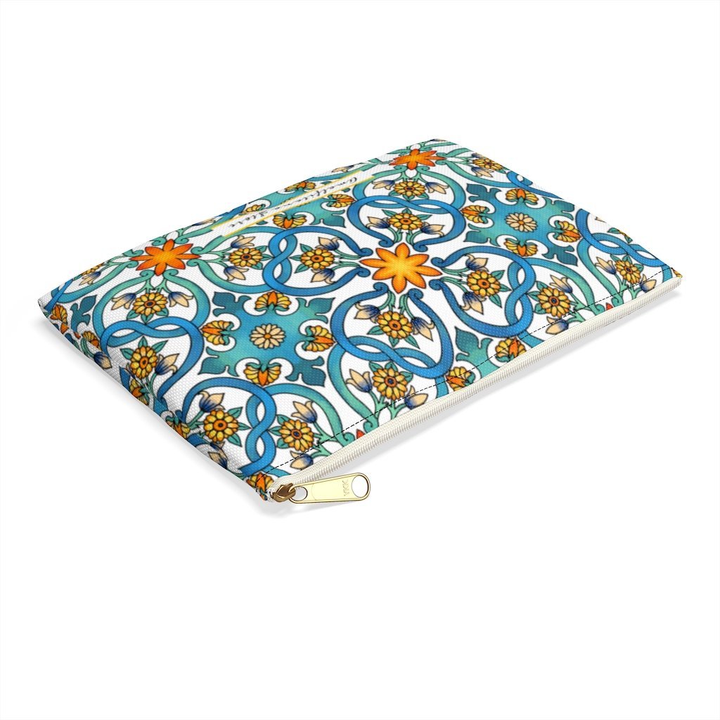 Positano Ceramic Tiles Accessory Pouch - AMALFITANA STORE