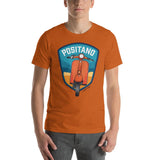 Positano Vespa Collection Short-Sleeve Unisex T-Shirt Bella+Canvas - AMALFITANA STORE