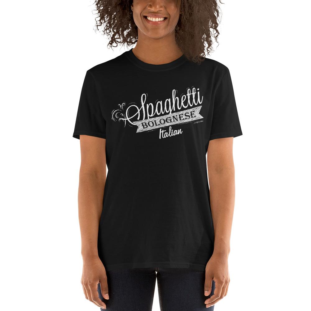 Spaghetti Bolognese - Short-Sleeve Unisex T-Shirt - AMALFITANA STORE