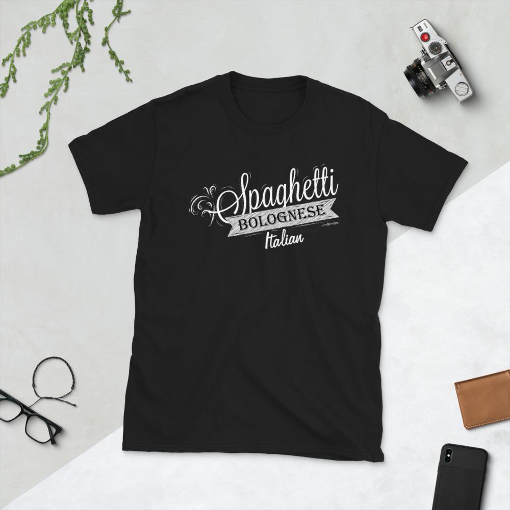 Spaghetti Bolognese - Short-Sleeve Unisex T-Shirt - AMALFITANA STORE