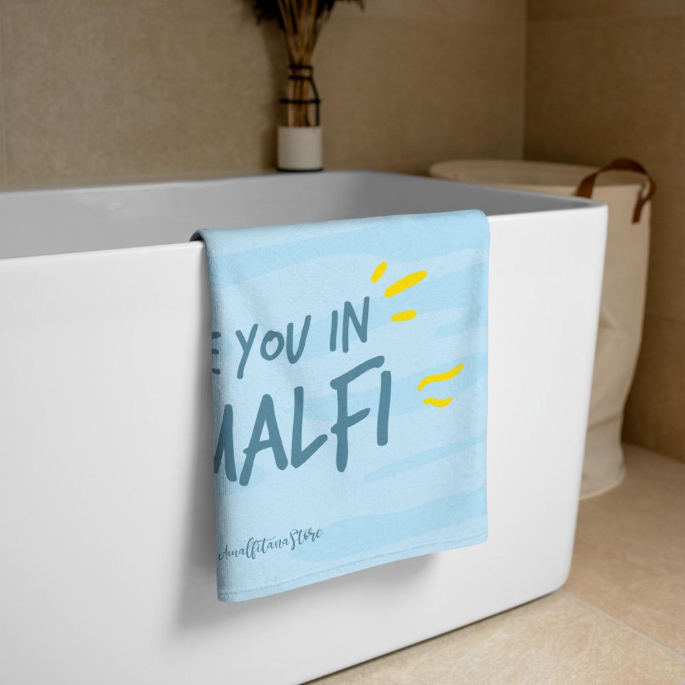 Sweet Summer "See you in Amalfi" Beach Towel - AMALFITANA STORE