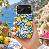 Amalfi Coast Lemon MagSafe® Tough Case for iPhone® 🍋