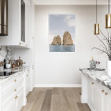 Capri - Faraglioni Rocks - Fine Art Print - Wooden Frame - AMALFITANA STORE