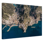 Amalfi & Atrani Aerial View - Wall Art Canvas