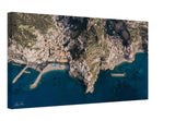 Amalfi & Atrani Aerial View - Wall Art Canvas