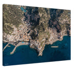 Amalfi & Atrani Aerial View - Wall Art Canvas