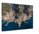 Amalfi & Atrani Aerial View - Wall Art Canvas
