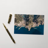 Amalfi & Atrani Drone View Postcard