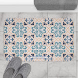 Amalfi Bath Mat Ceramic Style Tiles Souvenir Ravello Sorrento Positano Italy - AMALFITANA STORE