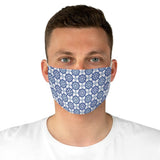 Amalfi Blue Tiles Fabric Face Mask - AMALFITANA STORE