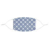 Amalfi Blue Tiles Fabric Face Mask - AMALFITANA STORE