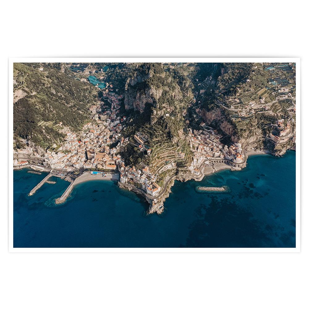 Amalfi by Drone - Fine Art