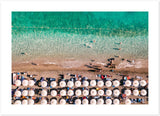 Amalfi Coast Beach Premium Semi-Glossy Print