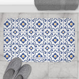 Amalfi Coast Ceramic Tiles Style Bath Mat Positano Ravello Sorrento