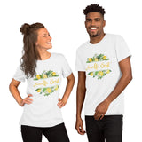 "Amalfi Coast Lemon" Short-Sleeve Unisex T-Shirt - AMALFITANA STORE