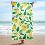 Amalfi Coast Lemons Beach Towel